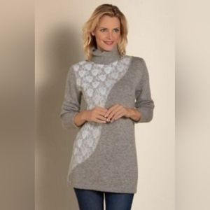 Soft Surroundings Claudette Cowl Neck Long Sweater - NWOT